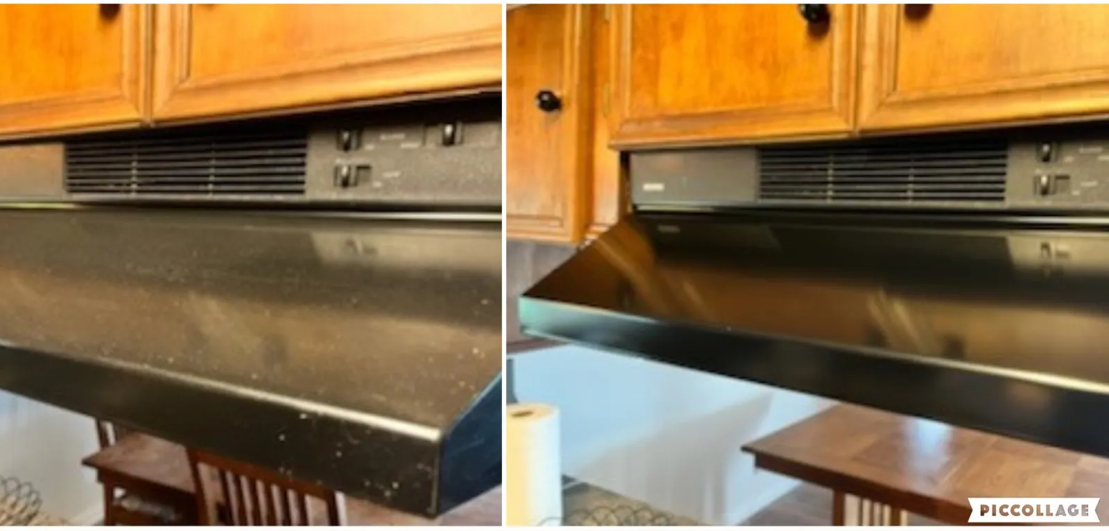 a kitchen with a stove and oven