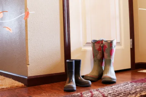 Muddy Times Outdoors Brings Dirty Floors Indoors